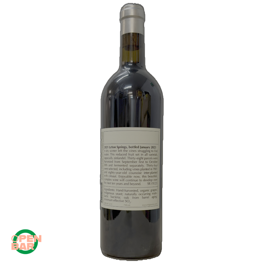 Ridge 21 Lytton Springs 750ml