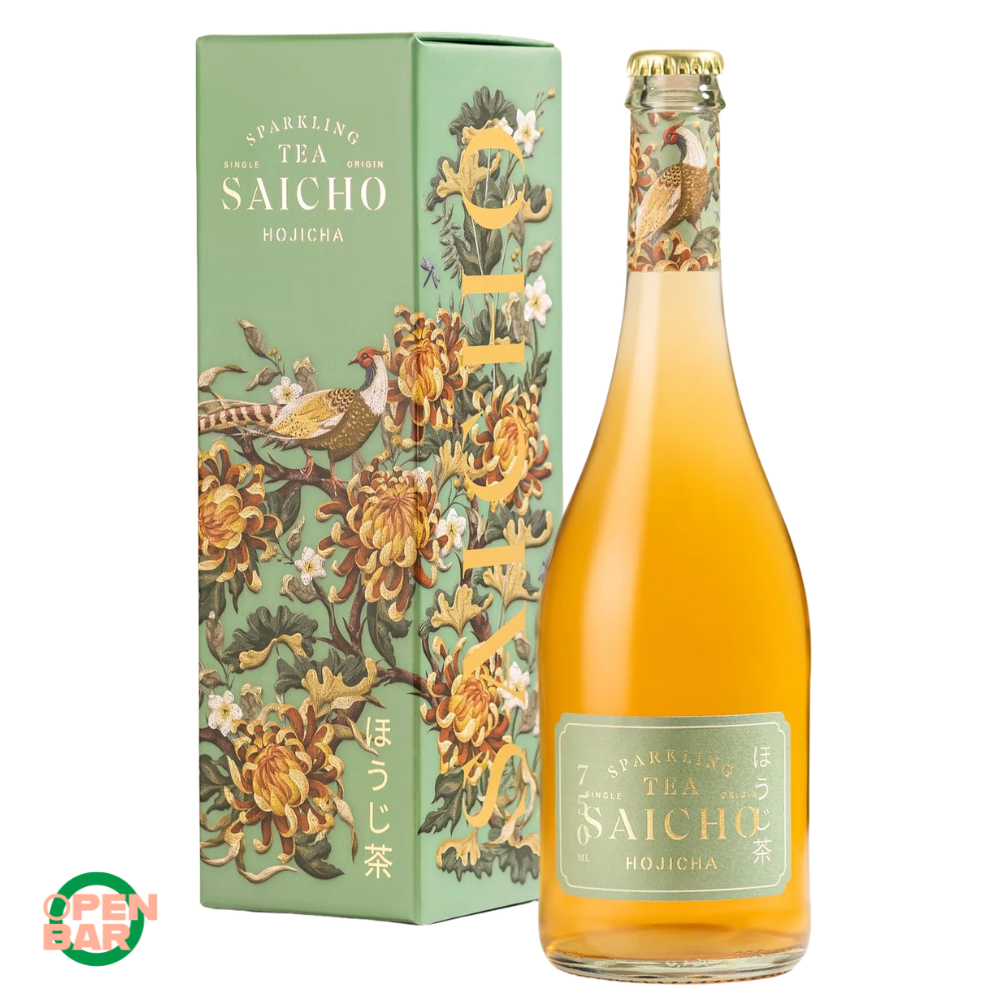 Saicho Hojicha Sparkling Tea (750ml)