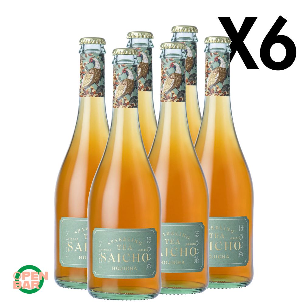 Saicho Hojicha Sparkling Tea (750ml)