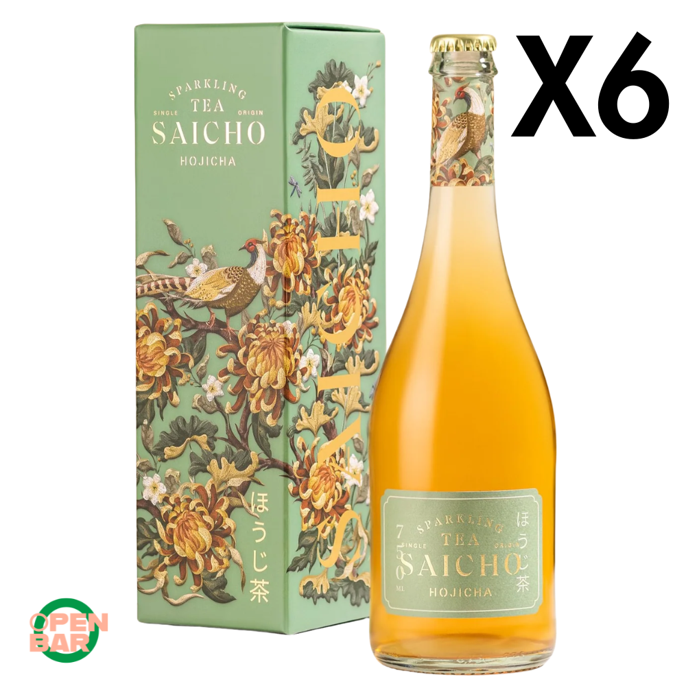 Saicho Hojicha Sparkling Tea (750ml)