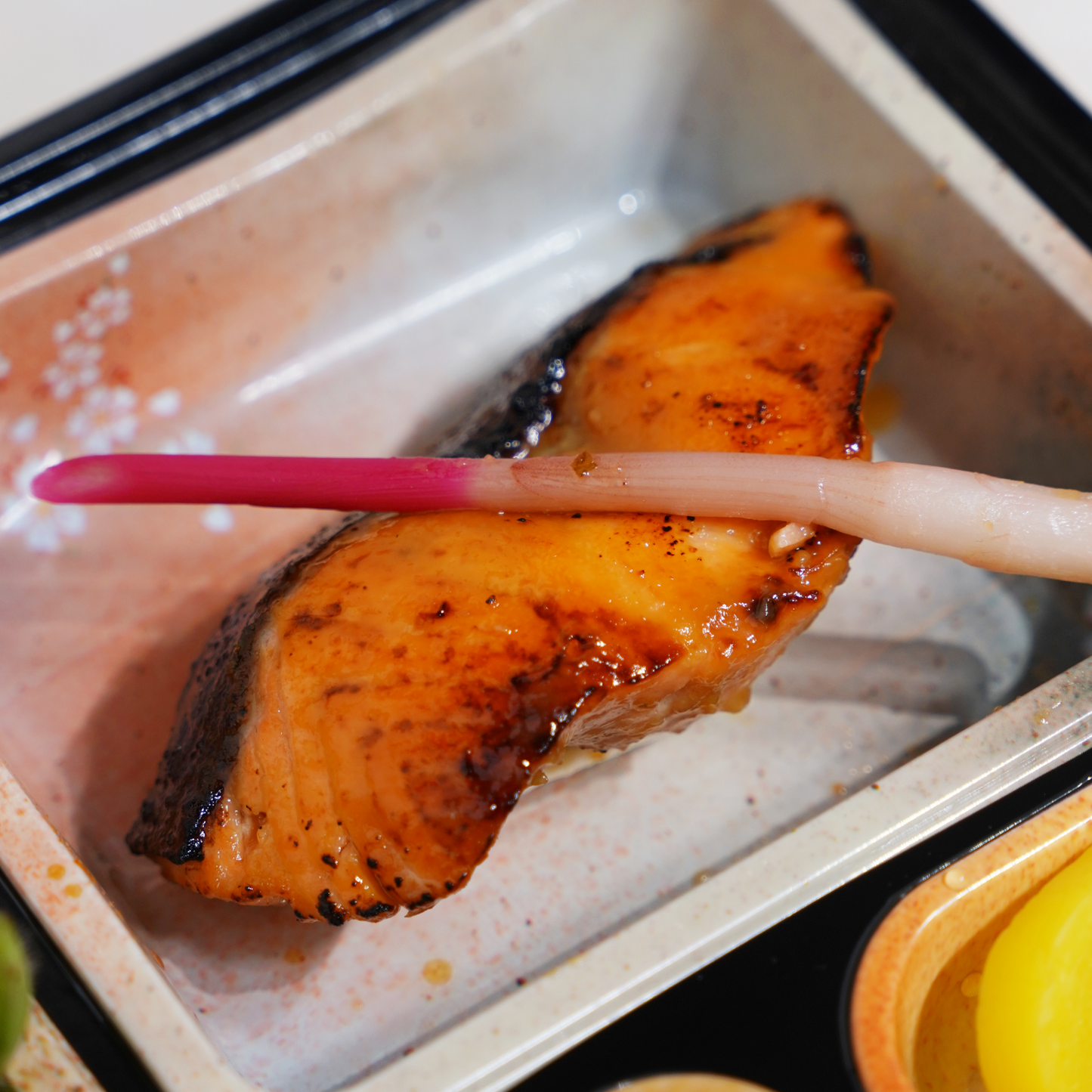 Honey Salmon Bento